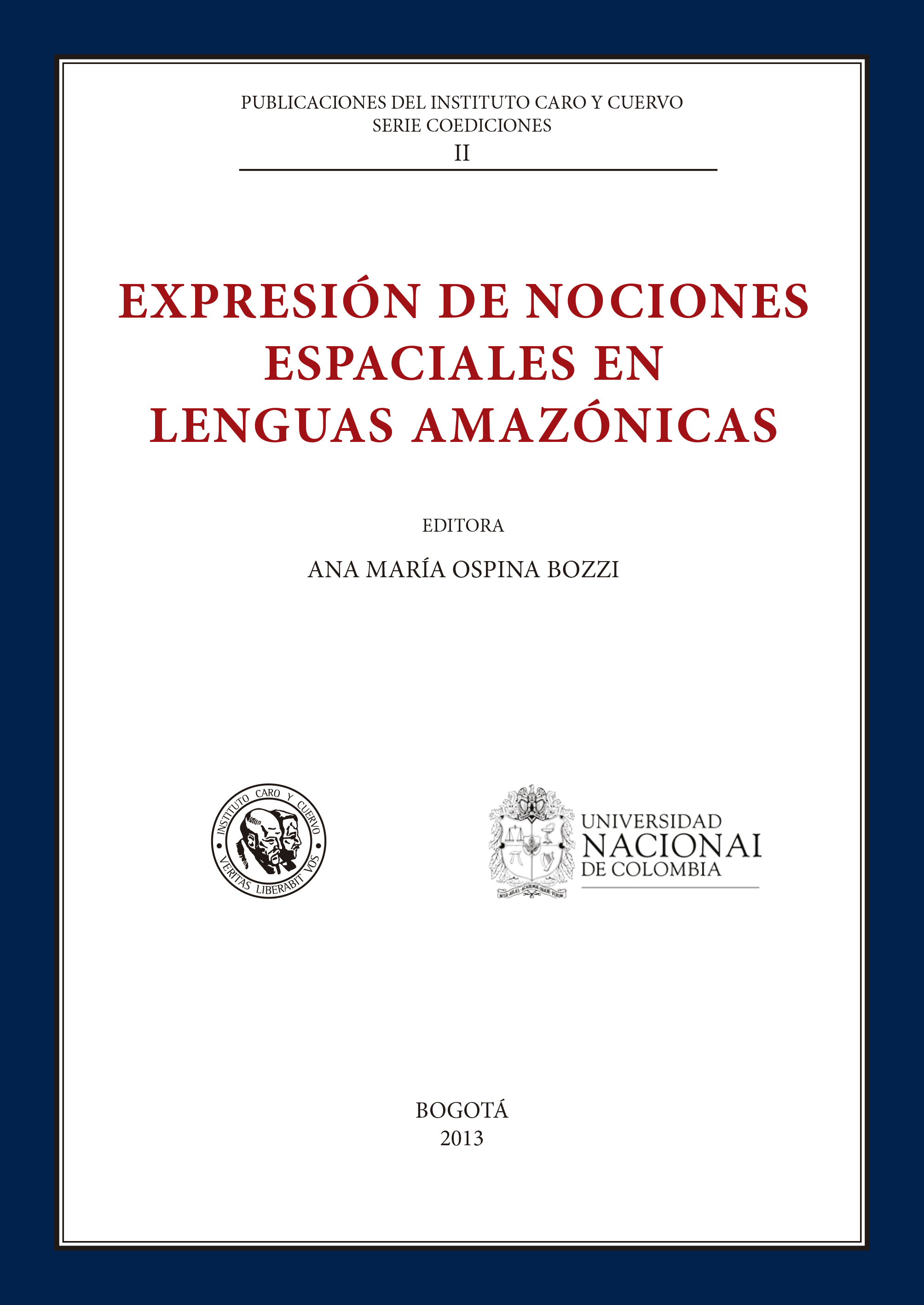 Expresión de nociones espaciales en lenguas amazónicas